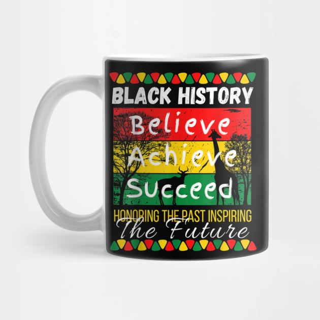 Believe Achieve Succeed Black History Month by Work Memes